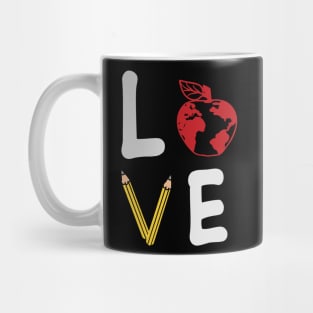 Love Teacher And Student Mug